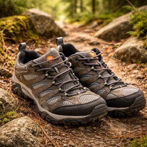 Merrell Granite Men’s Hiking Shoes US 10.5 – Vibram Sole Trail Sneakers